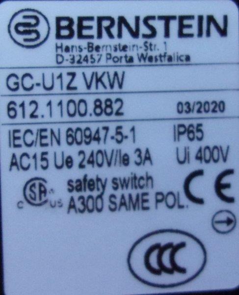 Bernstein-612.1100.882(GC-U1Z VKW)