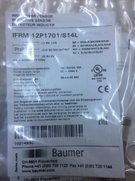 Baumer Group-IFRM 12P1701/S14L - 2