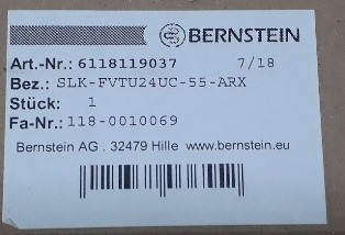 Bernstein-611.8119.037(SLK-FVTU24UC-55-ARX)