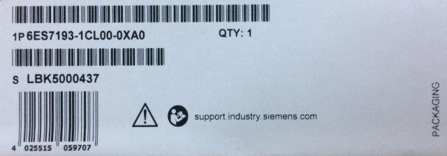 Siemens-6ES7193-1CL00-0XA0