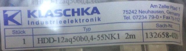 Klaschka -HDD-12aq50b0.4-55NK12M -132658-020
