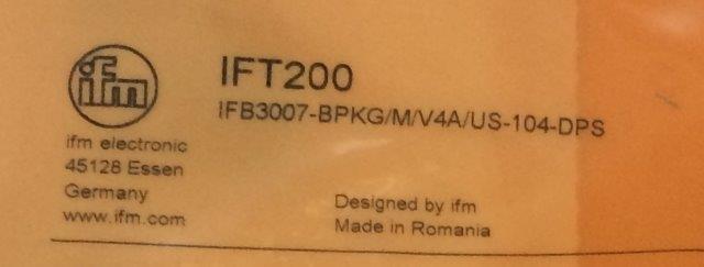 IFM-IFT200