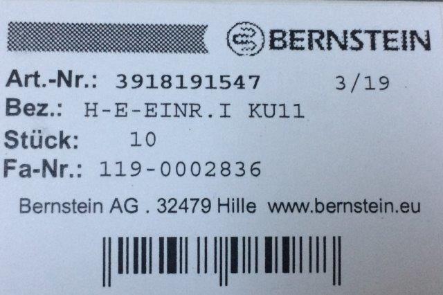 Bernstein-391.8191.547 H-E-EINR.I KU11