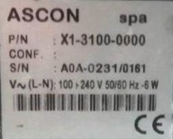 Ascon Tecnologic-X1-3100-0000