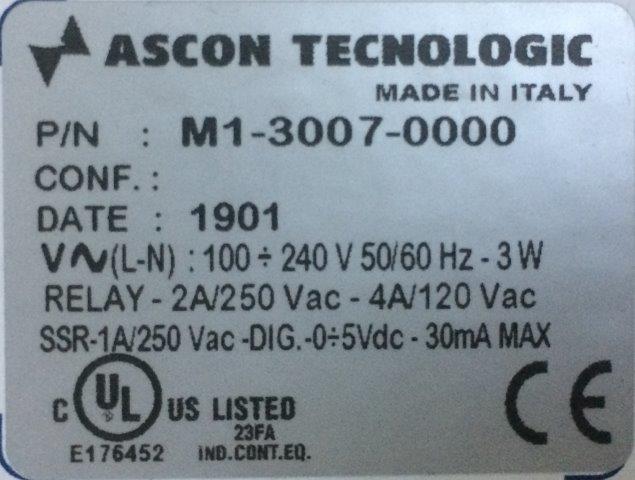 Ascon Tecnologic-M1-3007-0000