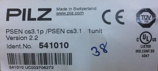Pilz-PSEN cs3.1p/PSEN cs3.1 541010