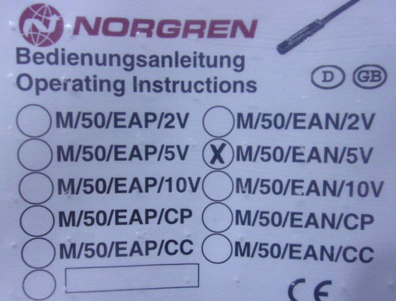 Norgren-NORGREN M/50/EAN/5V