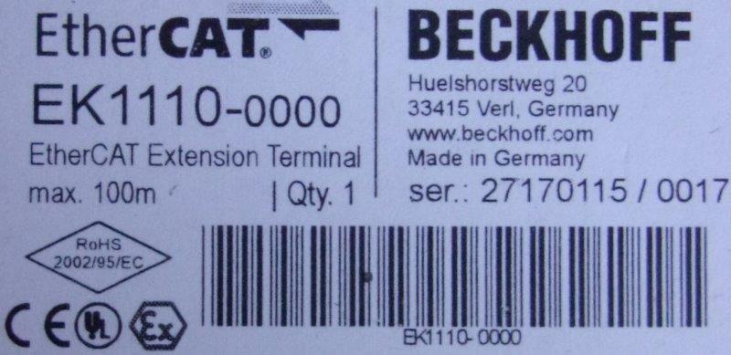 Beckhoff -EK 1110-0000