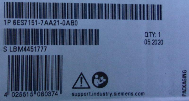 Siemens-6ES7 151-7AA21-0BAB0