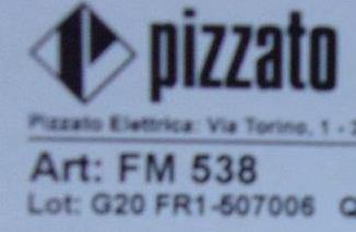 Pizzato-FM 538 PİZZATO